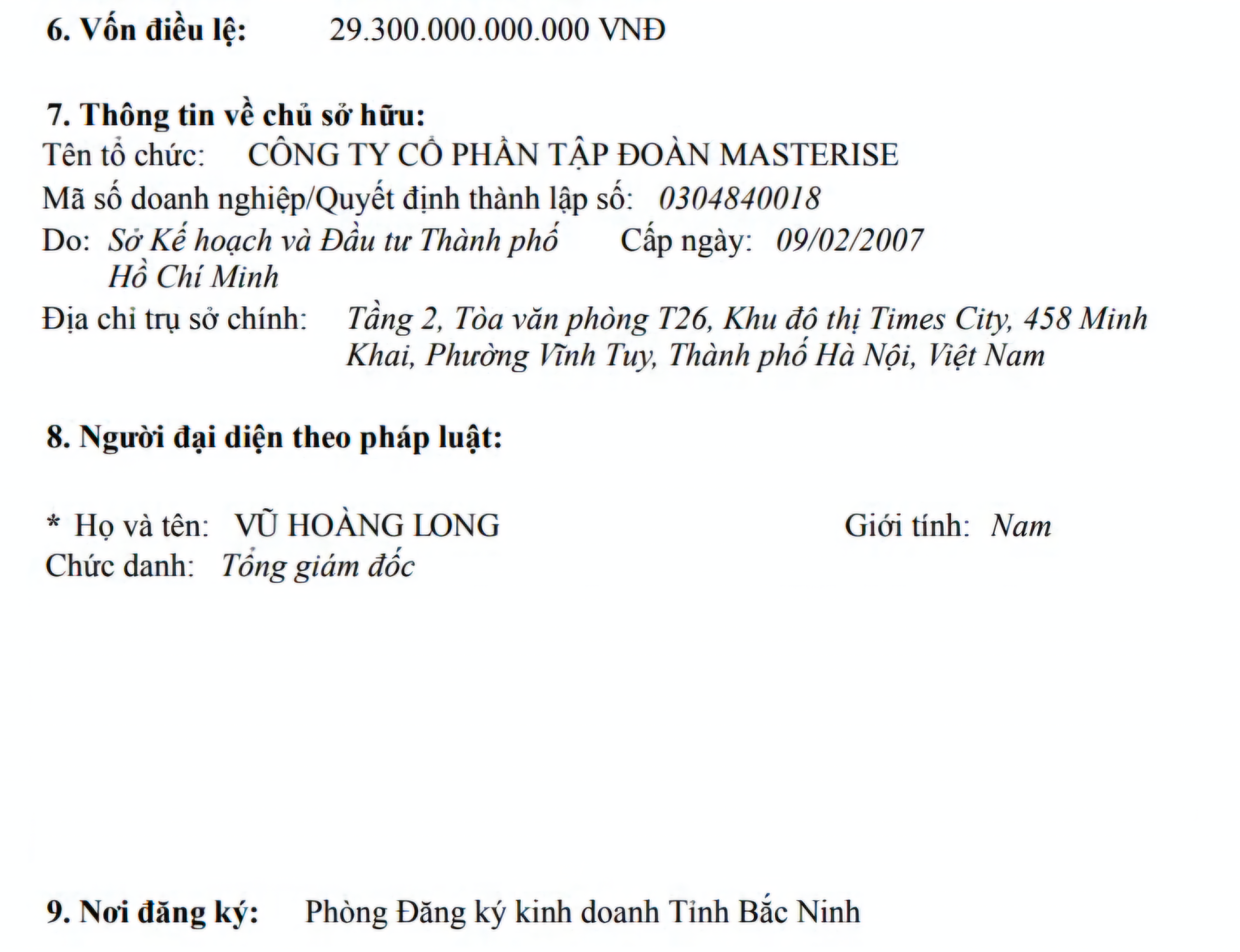 Masterise lập công ty hàng không vốn siêu khủng 29.300 tỷ đồng, sẵn sàng làm sân bay Gia Bình