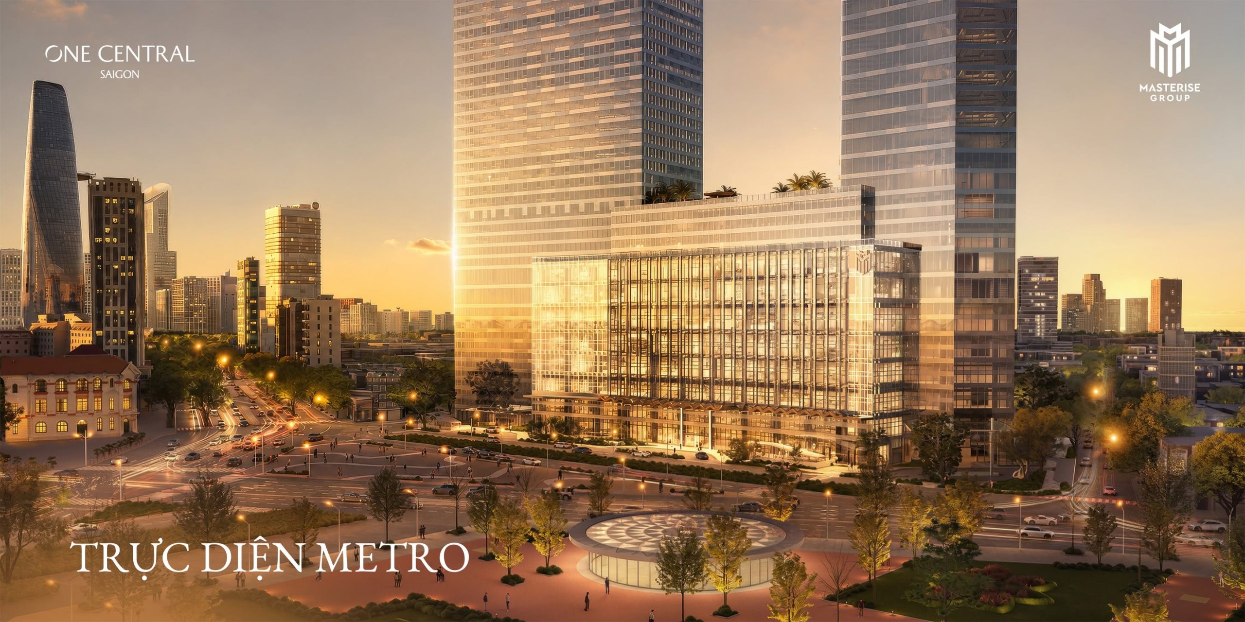 The Ritz-Carlton Residences Saigon trong tổ hợp One Central Saigon