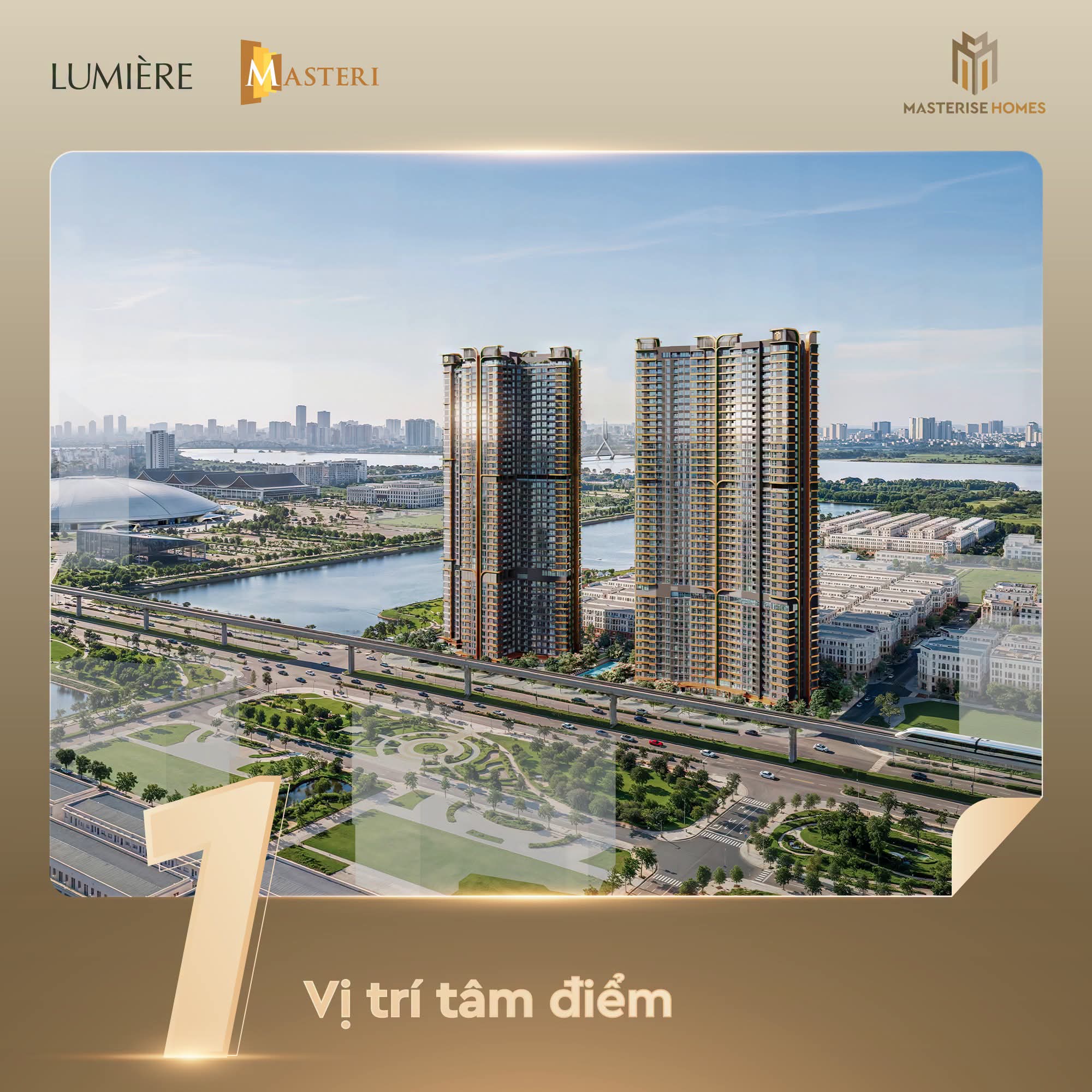 Masterise Homes phát triển dự án tại các vị trí tâm điểm kết nối